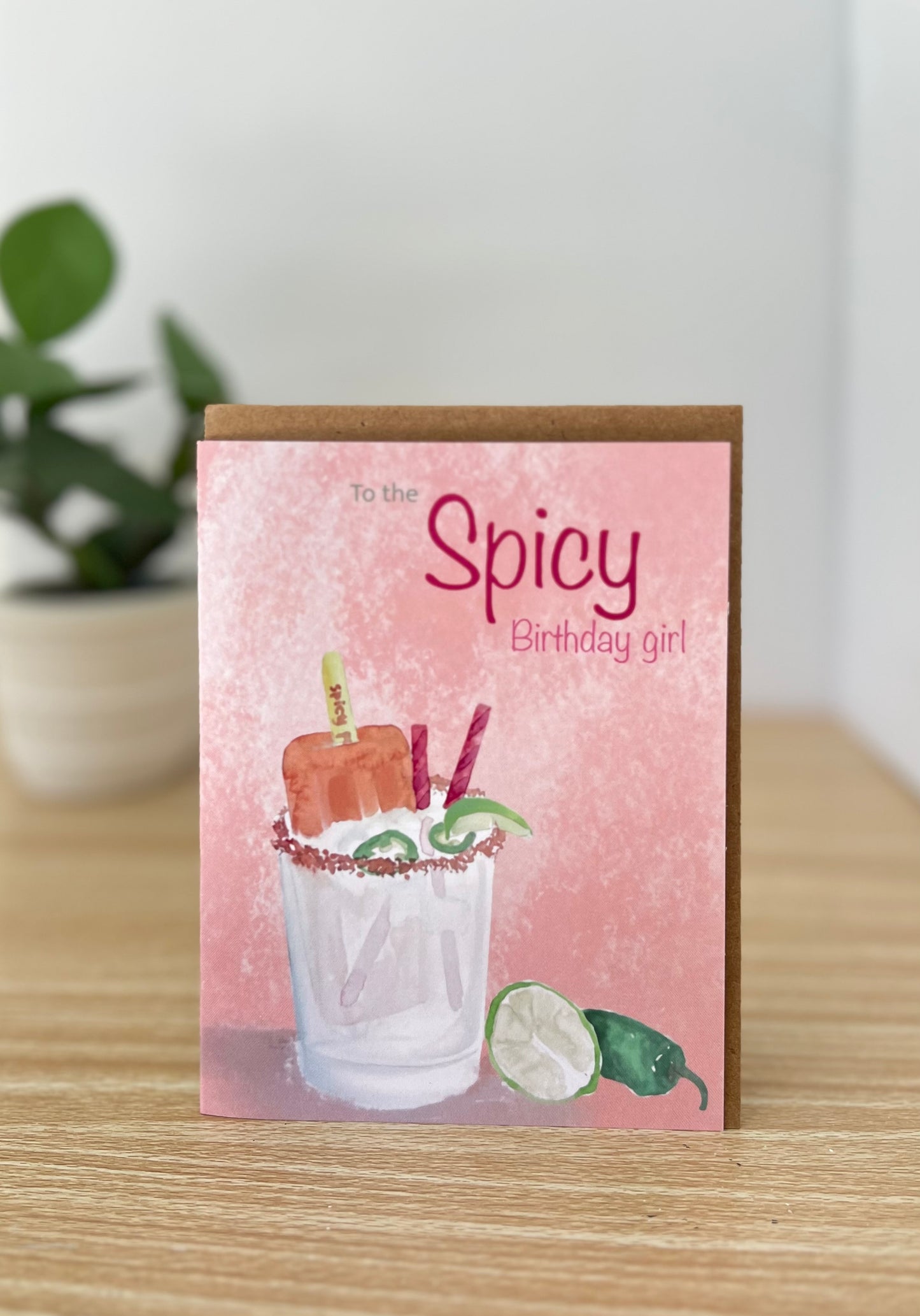 Margarita Birthday Card