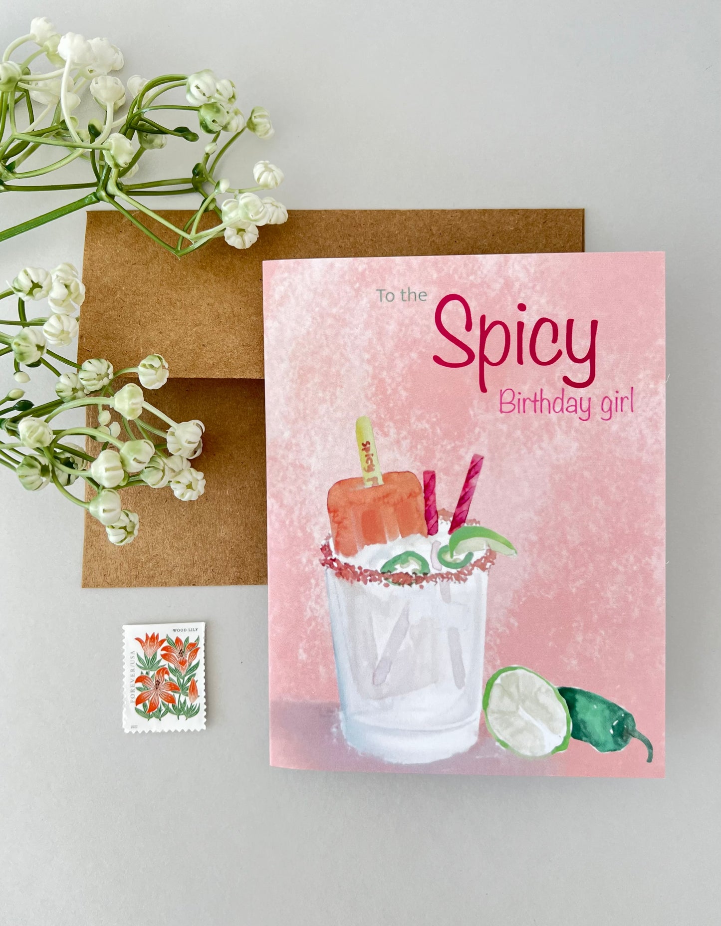 Margarita Birthday Card